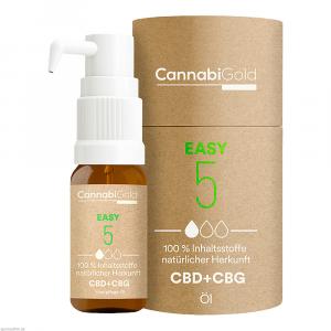CANNABIGOLD Easy 5 CBD+CBG Öl