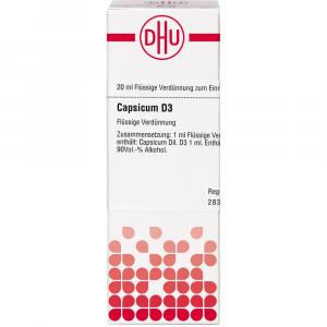 CAPSICUM D 3 Dilution
