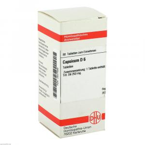 CAPSICUM D 6 Tabletten