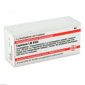 CAPSICUM LM XVIII Globuli