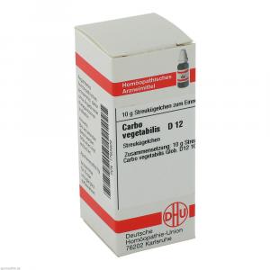 CARBO VEGETABILIS D 12 Globuli