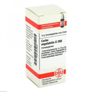 CARBO VEGETABILIS D 200 Globuli
