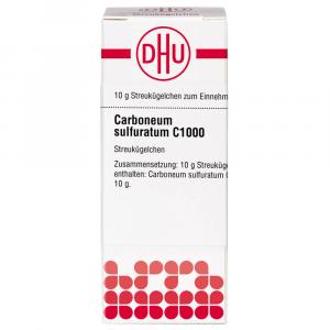 CARBONEUM SULFURATUM C 1000 Globuli Ind.Fert.