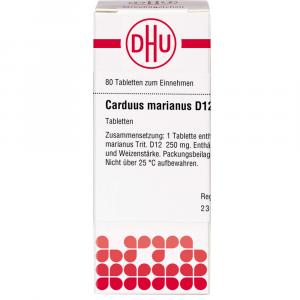 CARDUUS MARIANUS D 12 Tabletten