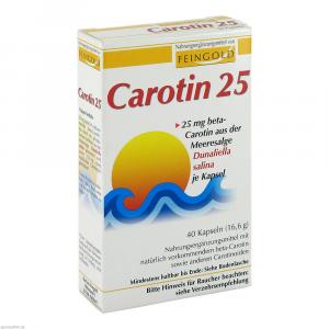 CAROTIN 25 Feingold Kapseln