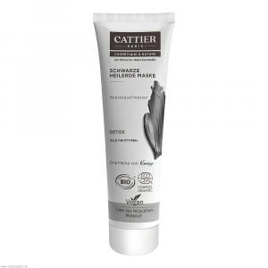 CATTIER schwarze Heilerde Maske