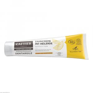 CATTIER Zahncreme mit Heilerde Zitrone