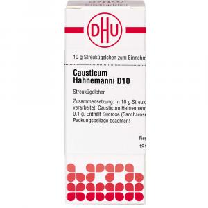 CAUSTICUM HAHNEMANNI D 10 Globuli