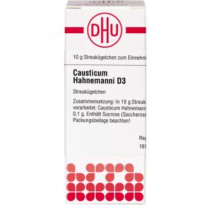 CAUSTICUM HAHNEMANNI D 3 Globuli