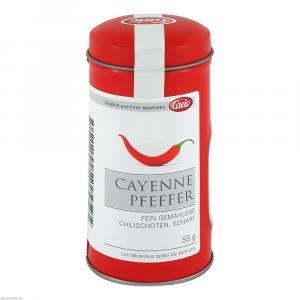 CAYENNEPFEFFER PULVER Blechdose Caelo HV-Packung