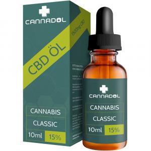 CBD 15% Bio Cannadol Hanfextrakt Classic Tropfen