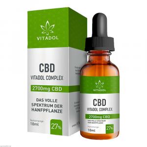 CBD 27% Bio Hanfextrakt Öl Vitadol Complex