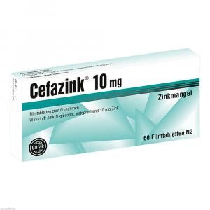 CEFAZINK 10 mg Filmtabletten