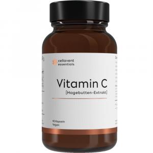 CELLAVENT essentials Vitamin C Hagebutten-Extr.Kps