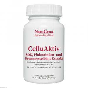 CELLUAKTIV SOD+Kupfer+Mangan+Zink vegan Kapseln