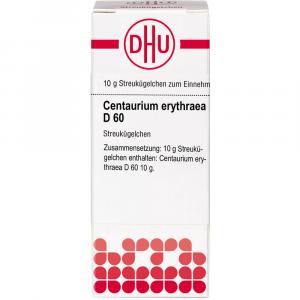 CENTAURIUM ERYTHRAEA D 60 Globuli Ind.Fert.