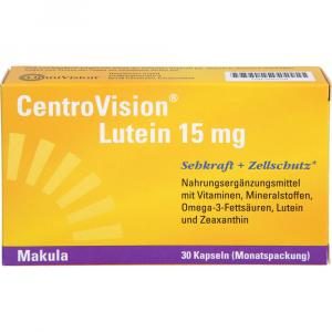 CENTROVISION Lutein 15 mg Kapseln