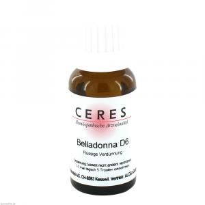 CERES Belladonna D 6 Dilution