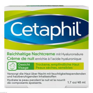 CETAPHIL reichhaltige Nachtcreme mit Hyaluronsäure