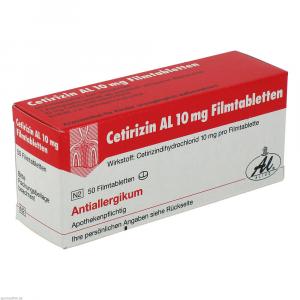 CETIRIZIN AL 10 mg Filmtabletten