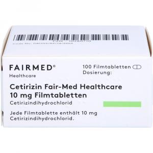CETIRIZIN Fair-Med Healthcare 10 mg Filmtabletten