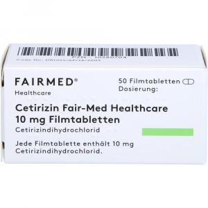 CETIRIZIN Fair-Med Healthcare 10 mg Filmtabletten