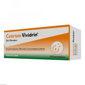 CETIRIZIN Vividrin 10 mg Filmtabletten
