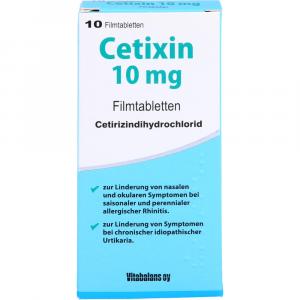 CETIXIN 10 mg Filmtabletten