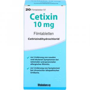CETIXIN 10 mg Filmtabletten