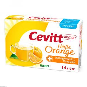 CEVITT immun heiße Orange zuckerfrei Granulat