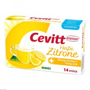 CEVITT immun heiße Zitrone zuckerfrei Granulat