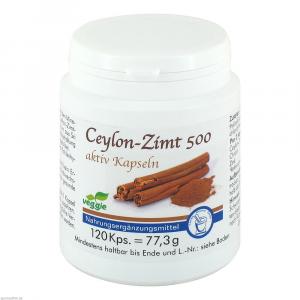 CEYLON-Zimt 500 aktiv Kapseln