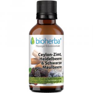 CEYLON-Zimt Heidelbeere & schw.Maulbeere Tinktur