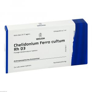 CHELIDONIUM FERRO cultum Rh D 3 Ampullen