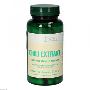 CHILI EXTRAKT 100 mg Bios Kapseln