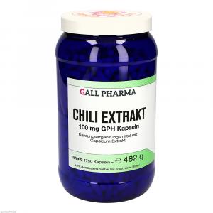 CHILI EXTRAKT 100 mg GPH Kapseln