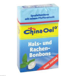 CHINA ÖL Hals- u.Hustenbonbons o.Zucker