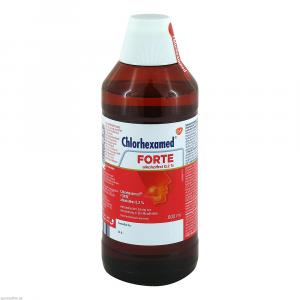 CHLORHEXAMED FORTE alkoholfrei 0,2% Lösung