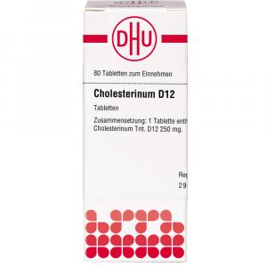 CHOLESTERINUM D 12 Tabletten