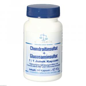 CHONDROITINSULFAT+Glucosaminsulfat 1:1 Junek Kaps.