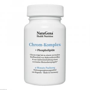 CHROM-KOMPLEX hochdosiert+Lecithin vegan Kapseln