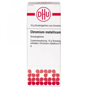 CHROMIUM METALLICUM D 10 Globuli Ind.Fert.