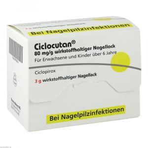 CICLOCUTAN 80 mg/g wirkstoffhaltiger Nagellack