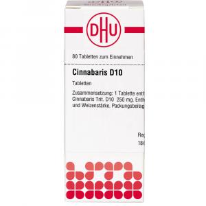 CINNABARIS D 10 Tabletten