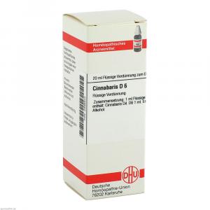 CINNABARIS D 6 Dilution