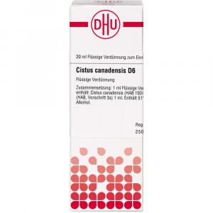 CISTUS CANADENSIS D 6 Dilution
