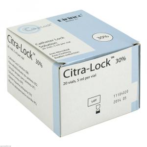 CITRA LOCK 30% Katheter Blocklösung Ampullen
