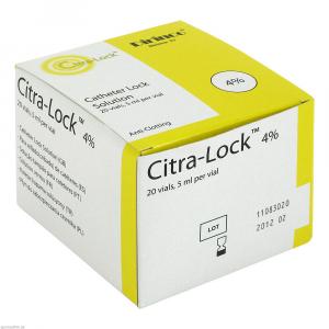 CITRA LOCK 4% Katheter Blocklösung Ampullen