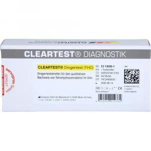 CLEARTEST Drogentest THC Teststreifen