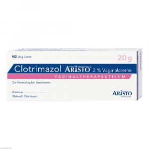 CLOTRIMAZOL ARISTO 2% Vaginalcreme + 3 Applikat.